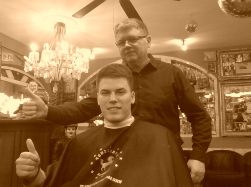 Mario ist ein Langjähriger Stammkunde im Barber Shop München.